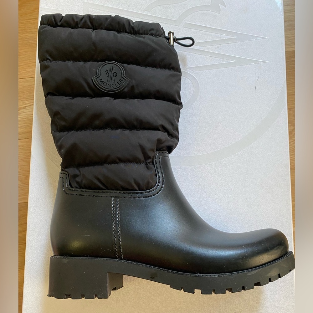 Moncler rubber rain/winter boots